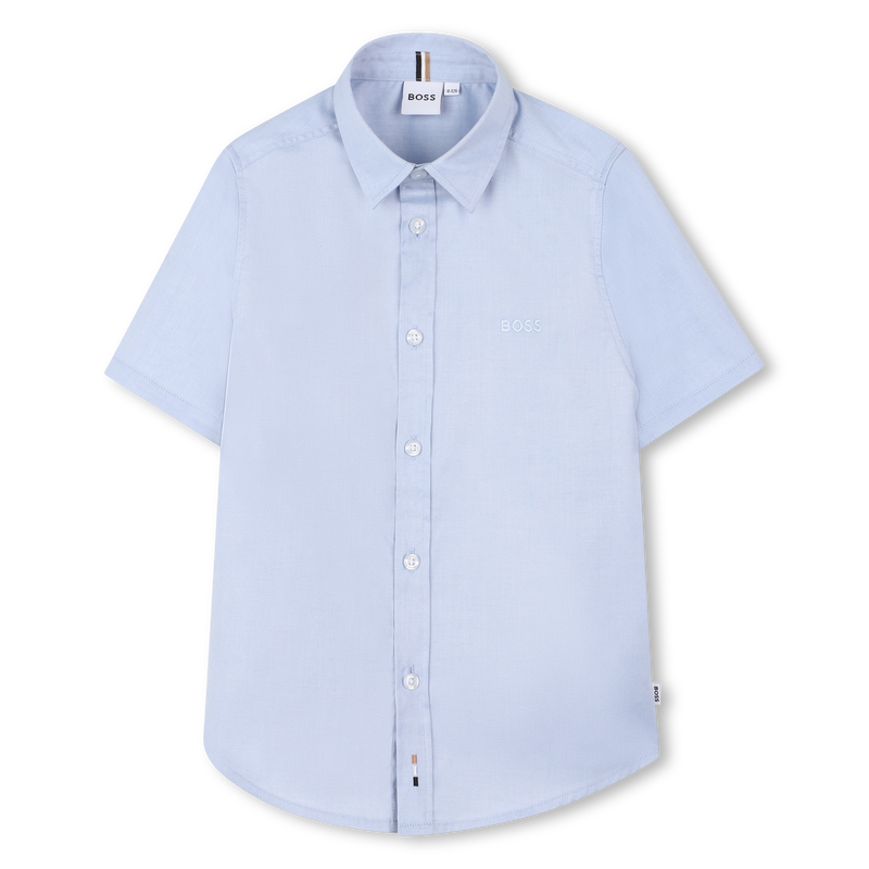 Plain cotton shirt BOSS 
                    BOY