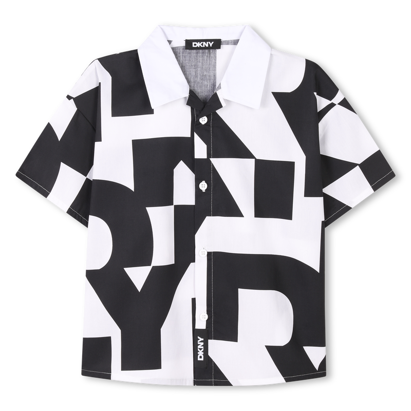Short-sleeved cotton shirt DKNY 
                    UNISEX