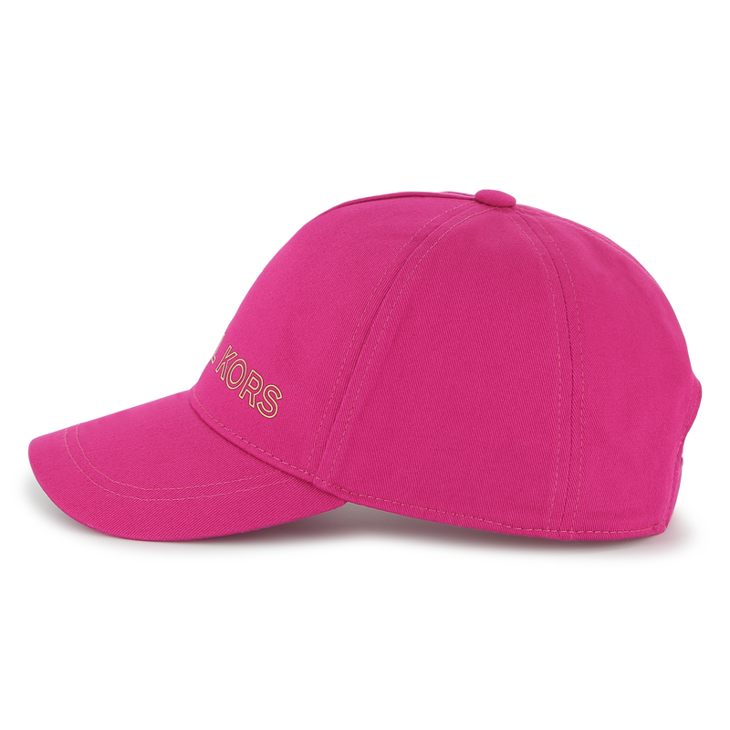 Cotton twill baseball cap MICHAEL KORS 
                    GIRL