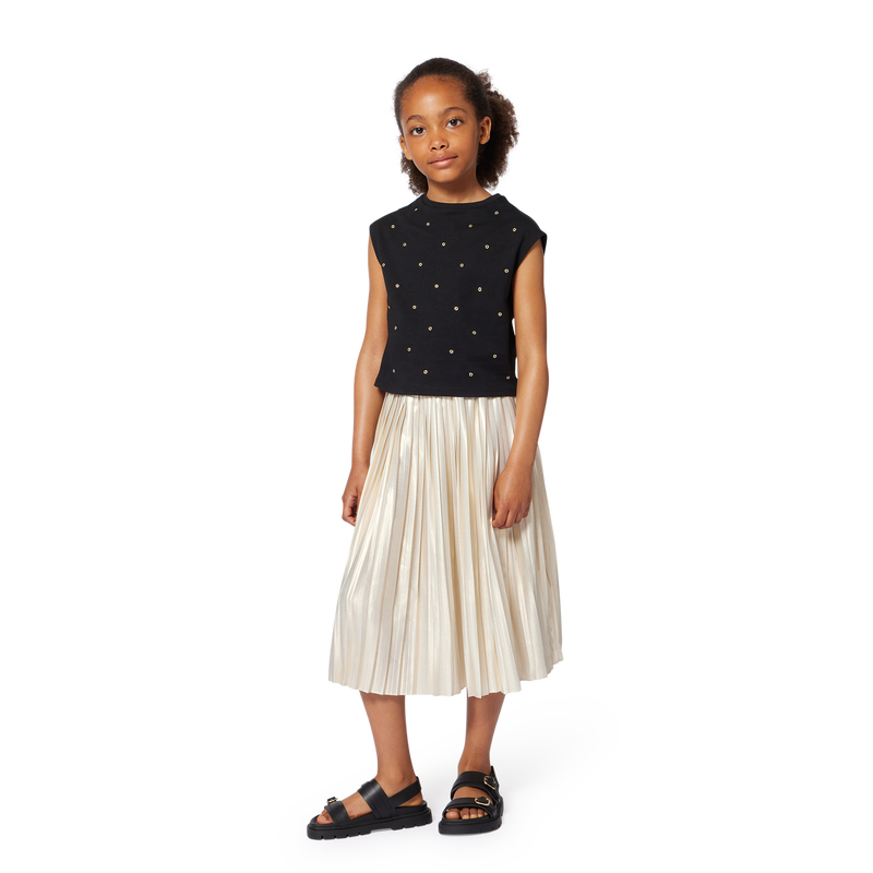 Cotton party T-shirt MICHAEL KORS 
                    GIRL