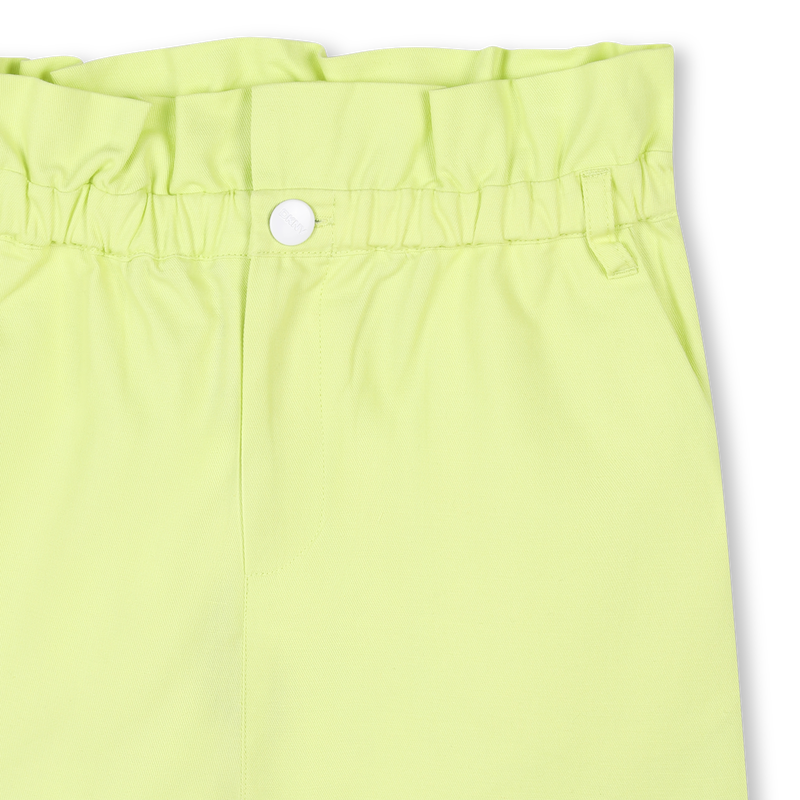Cotton and linen shorts DKNY 
                    GIRL