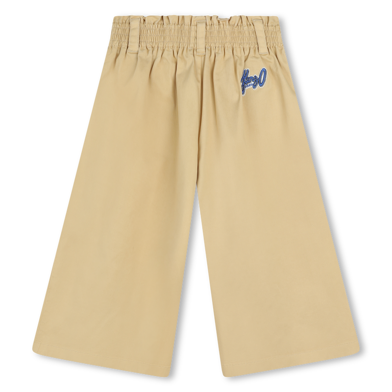 Wide-Leg Gathered Trousers KENZO KIDS 
                    GIRL