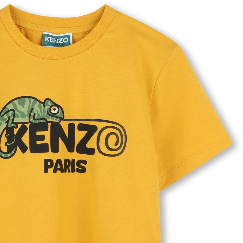 Short-sleeved cotton T-shirt KENZO KIDS 
                    BOY