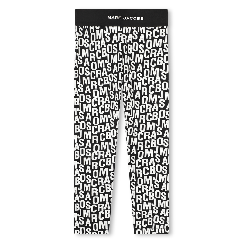 Printed Two-Tone Leggings THE MARC JACOBS 
                    GIRL
