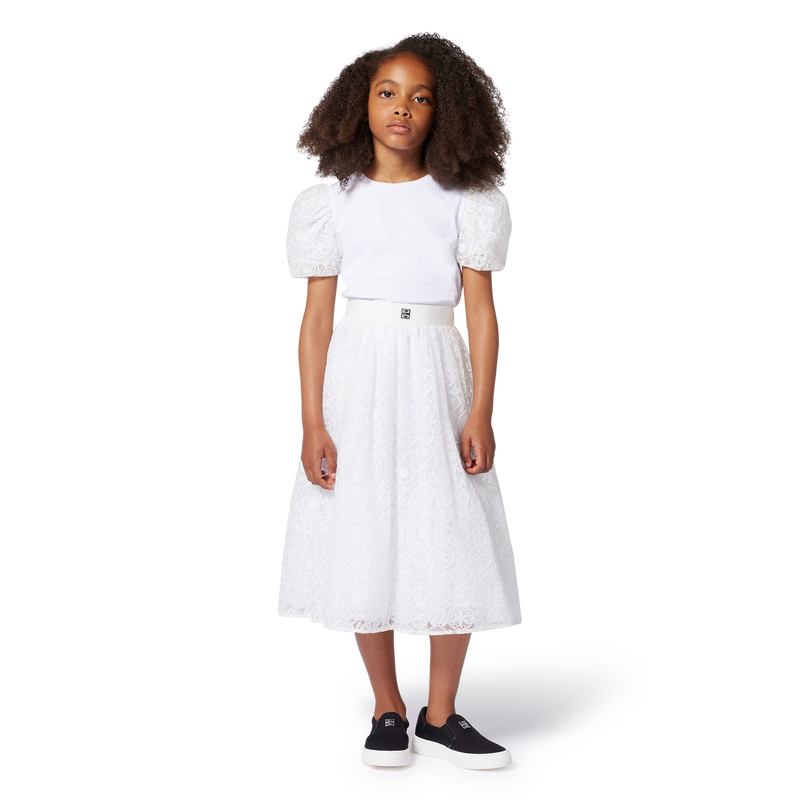 Flared embroidered skirt GIVENCHY 
                    GIRL