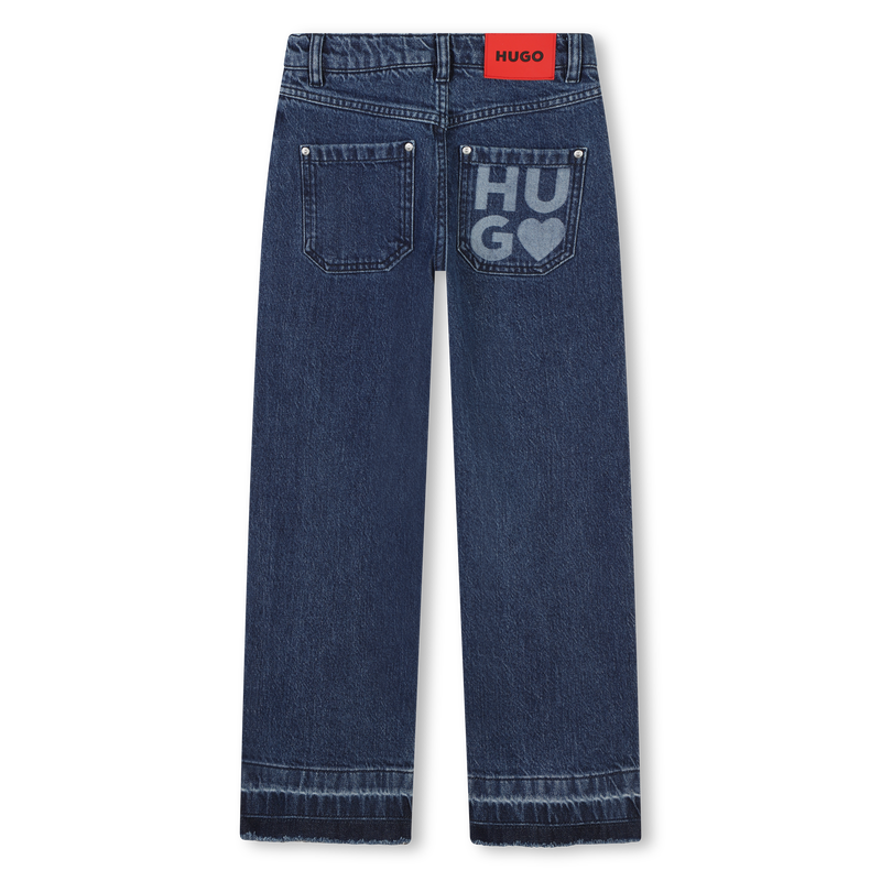 Frayed Edge Jeans HUGO 
                    GIRL