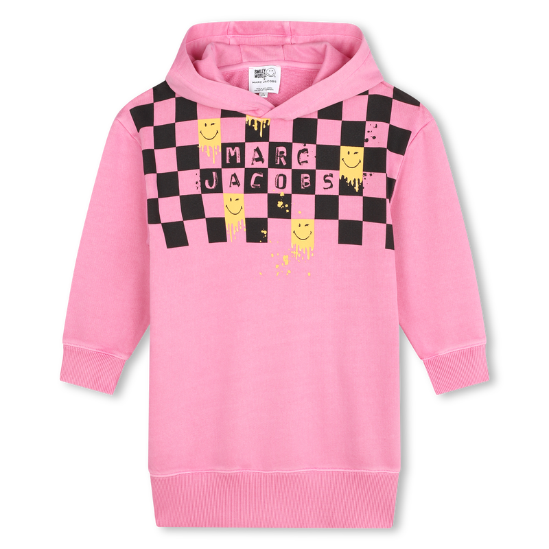 Cotton Fleece Dress THE MARC JACOBS 
                    GIRL