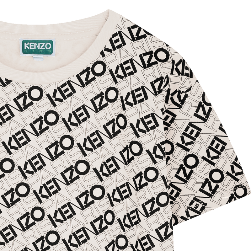 Printed cotton T-shirt KENZO KIDS 
                    BOY