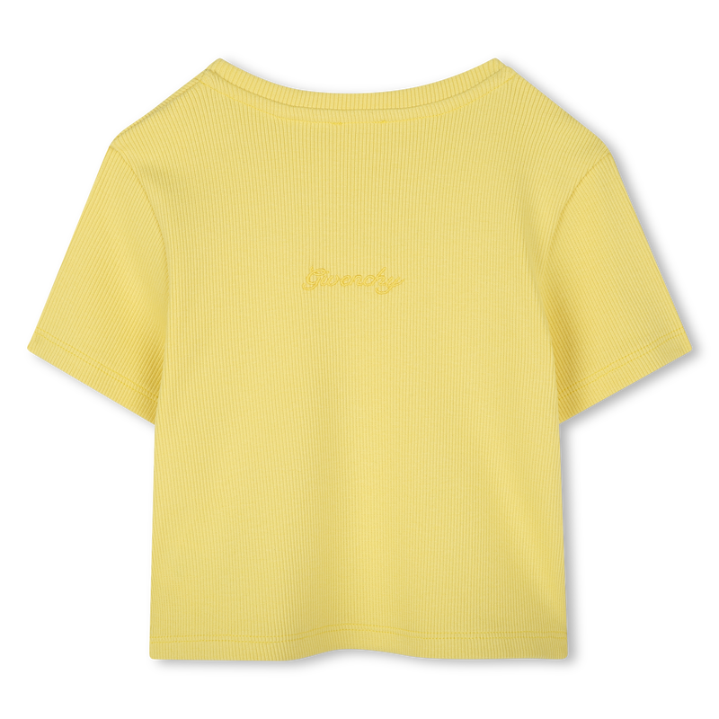Plain T-shirt with embroidery GIVENCHY 
                    GIRL