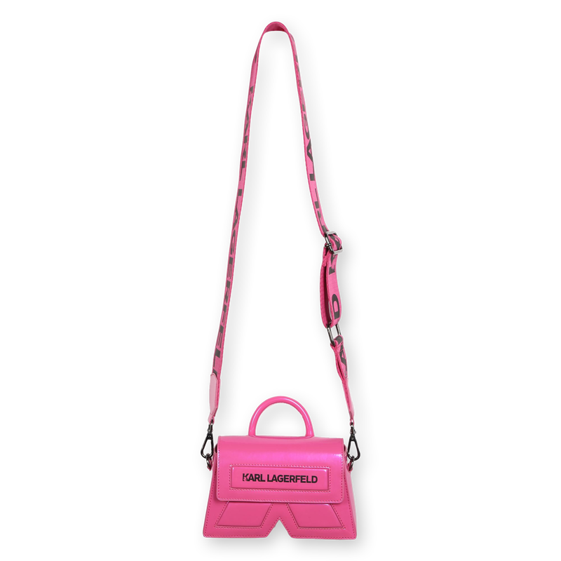 Shiny Textile Handbag KARL LAGERFELD KIDS 
                    GIRL