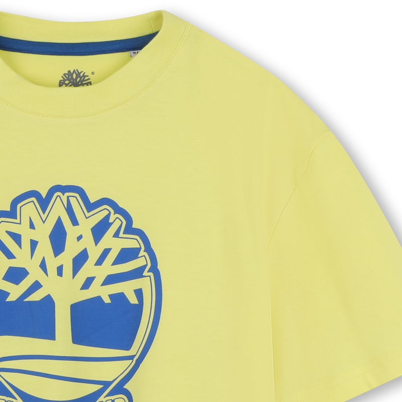 Two-tone T-shirt with logo TIMBERLAND 
                    BOY