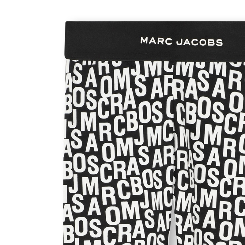 Printed Two-Tone Leggings THE MARC JACOBS 
                    GIRL