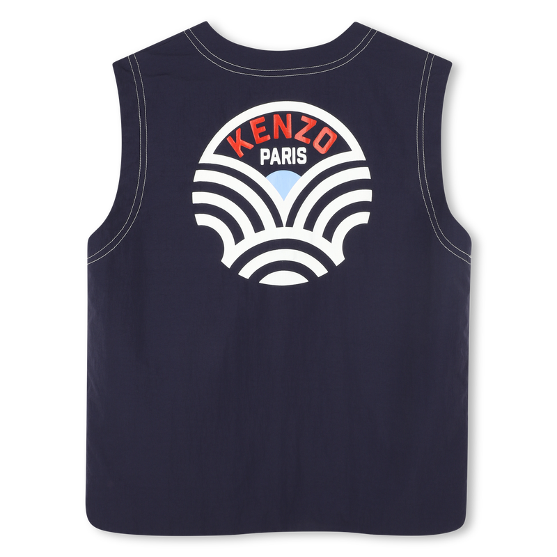 Zip-up vest KENZO KIDS 
                    BOY