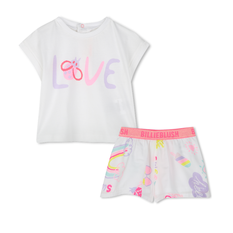 T-shirt and shorts set BILLIEBLUSH 
                    GIRL