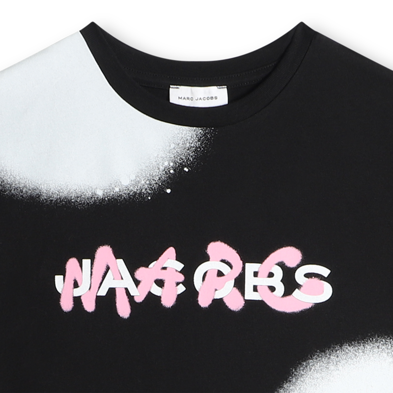 Short-Sleeved Cotton Dress THE MARC JACOBS 
                    GIRL