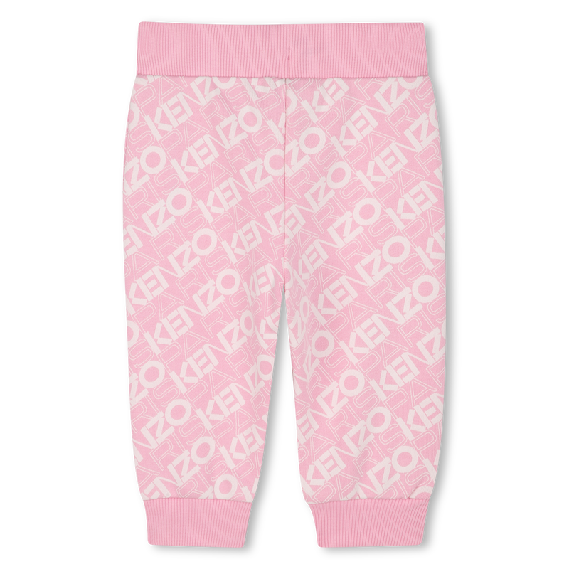 Fleece cardigan and trousers KENZO KIDS 
                    GIRL