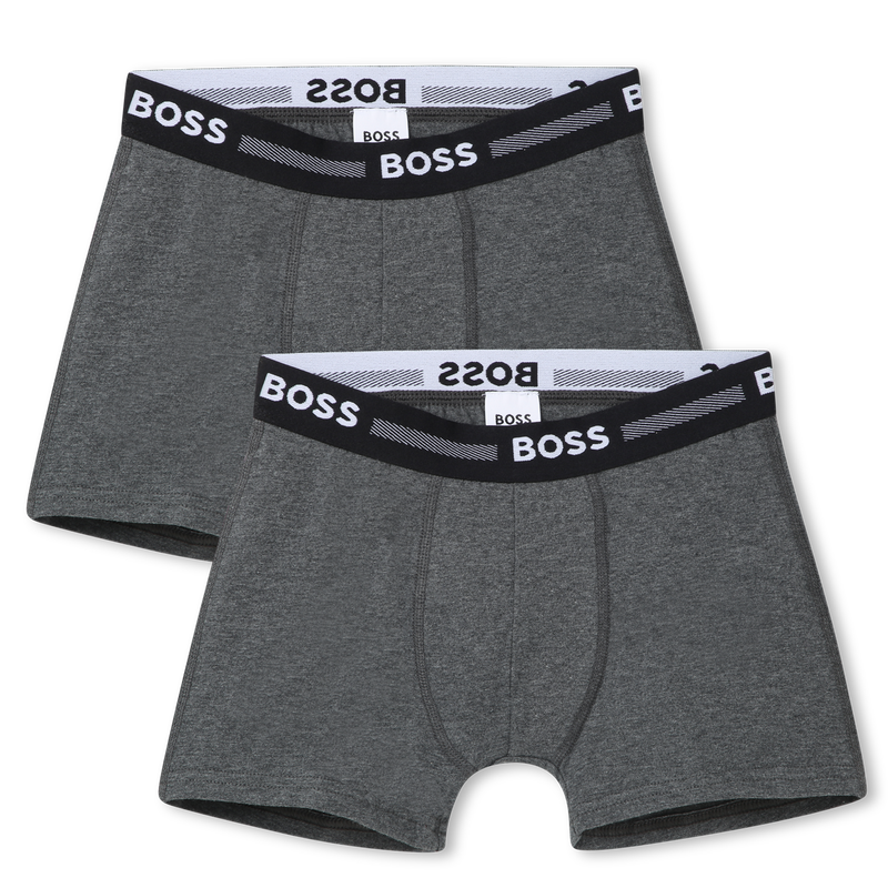 Set of 2 cotton boxer shorts BOSS 
                    BOY