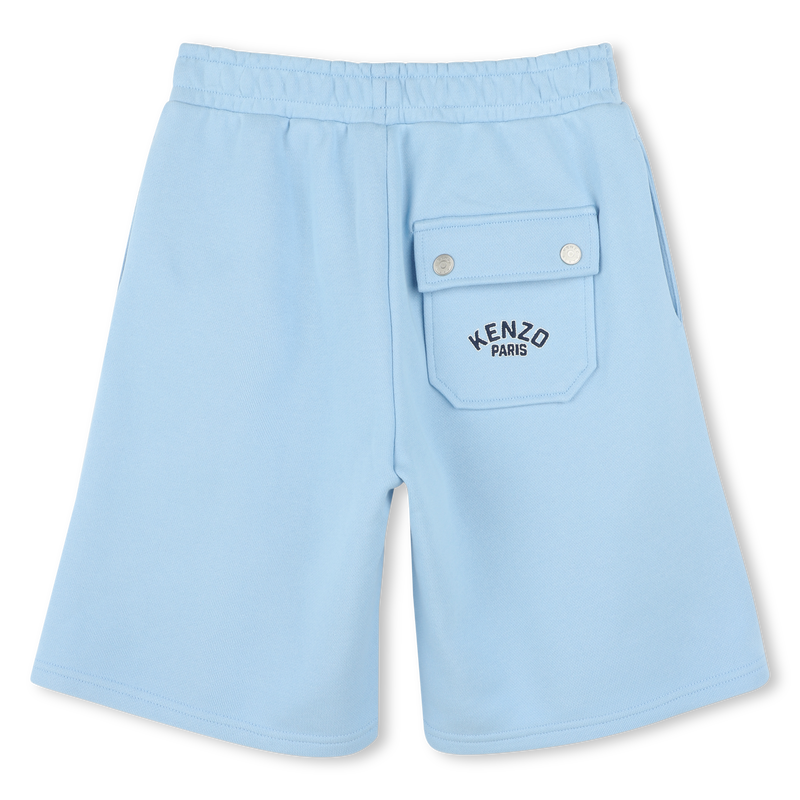 Cotton fleece Bermuda shorts KENZO KIDS 
                    BOY