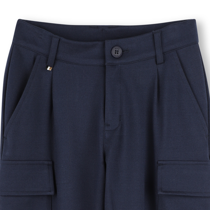 Trousers with flap pockets BOSS 
                    BOY