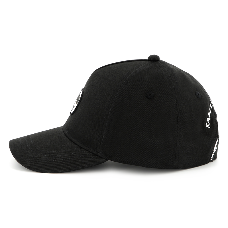 Adjustable cotton cap KARL LAGERFELD KIDS 
                    BOY