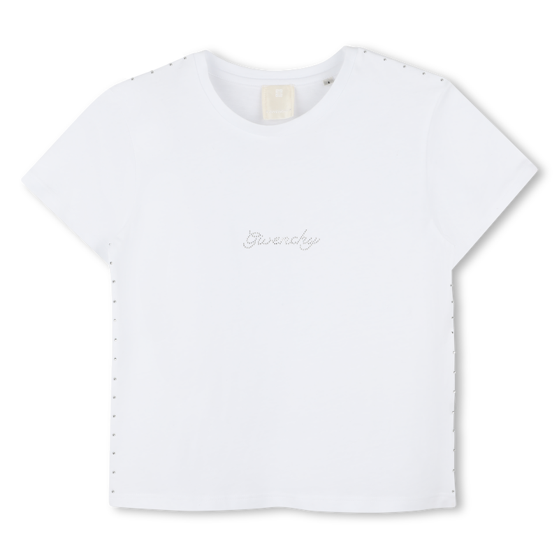 T-shirt with diamantés GIVENCHY 
                    GIRL