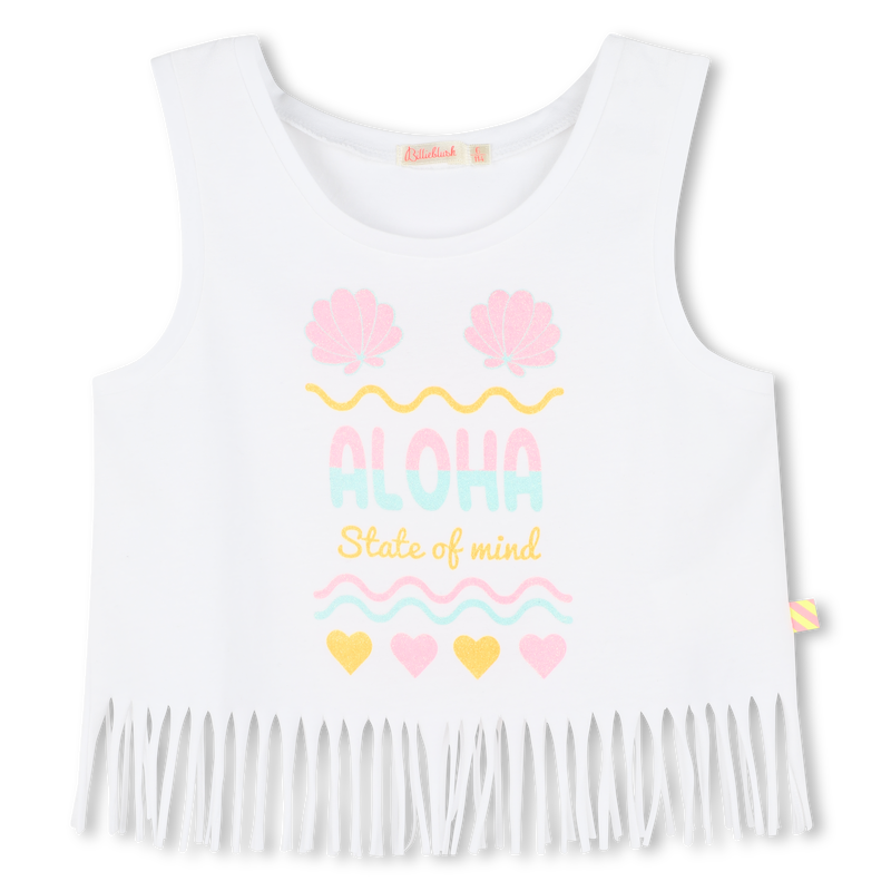 Fringed tank top BILLIEBLUSH 
                    GIRL