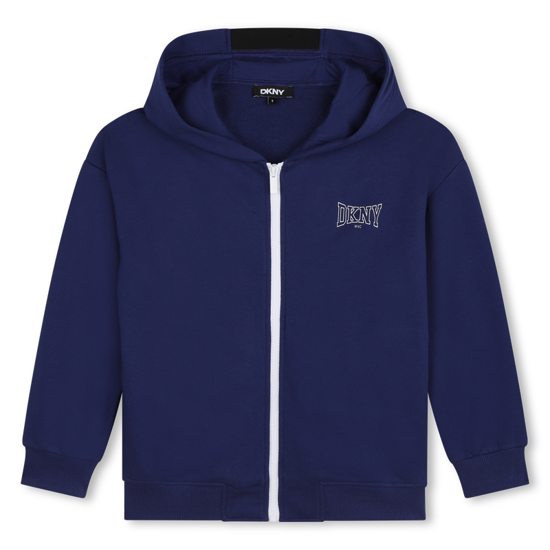 Zip-Up Hooded Sweatshirt DKNY 
                    BOY