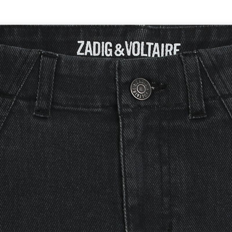 Cotton Twill Bermudas ZADIG & VOLTAIRE 
                    BOY