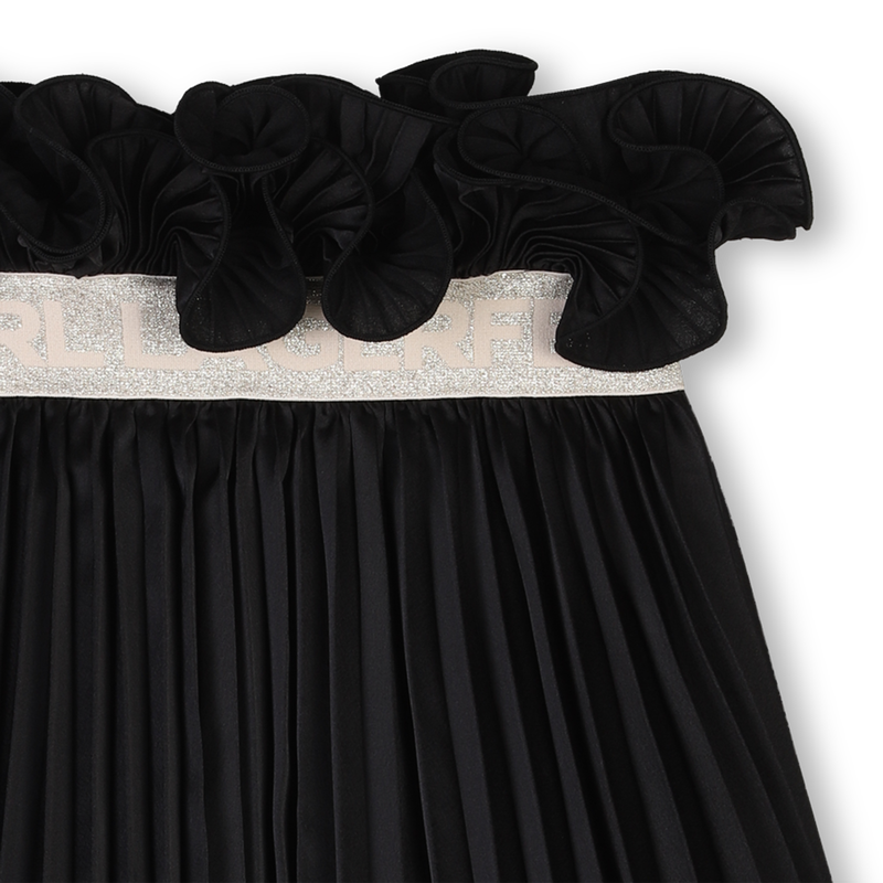 Pleated party skirt KARL LAGERFELD KIDS 
                    GIRL