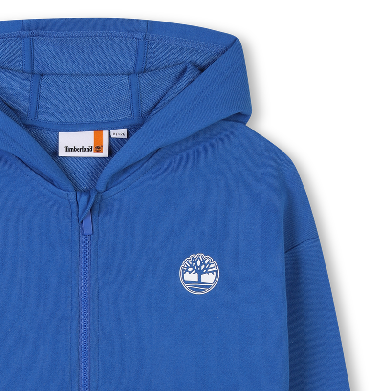 Hooded jogging cardigan TIMBERLAND 
                    BOY