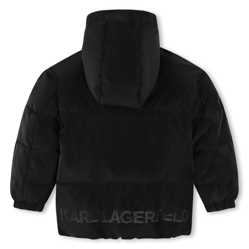 Water-Repellent Hooded Puffer KARL LAGERFELD KIDS 
                    BOY