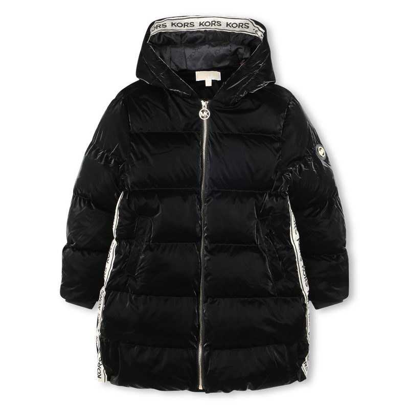 Long Hooded Puffer Jacket MICHAEL KORS 
                    GIRL