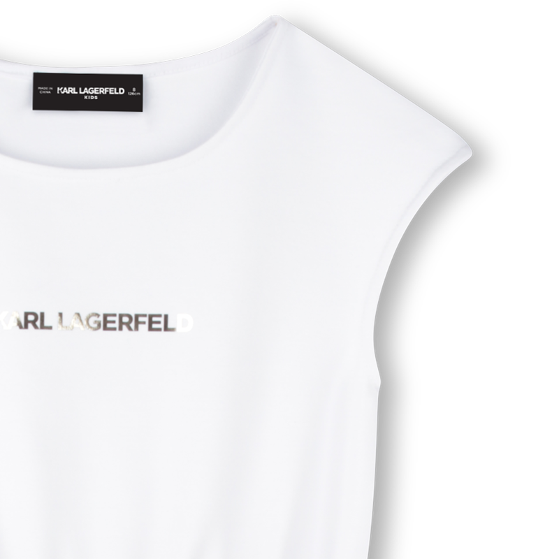 Sleeveless party dress KARL LAGERFELD KIDS 
                    GIRL