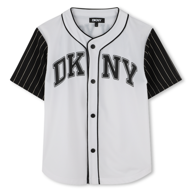 Loose-fit press-stud shirt DKNY 
                    UNISEX