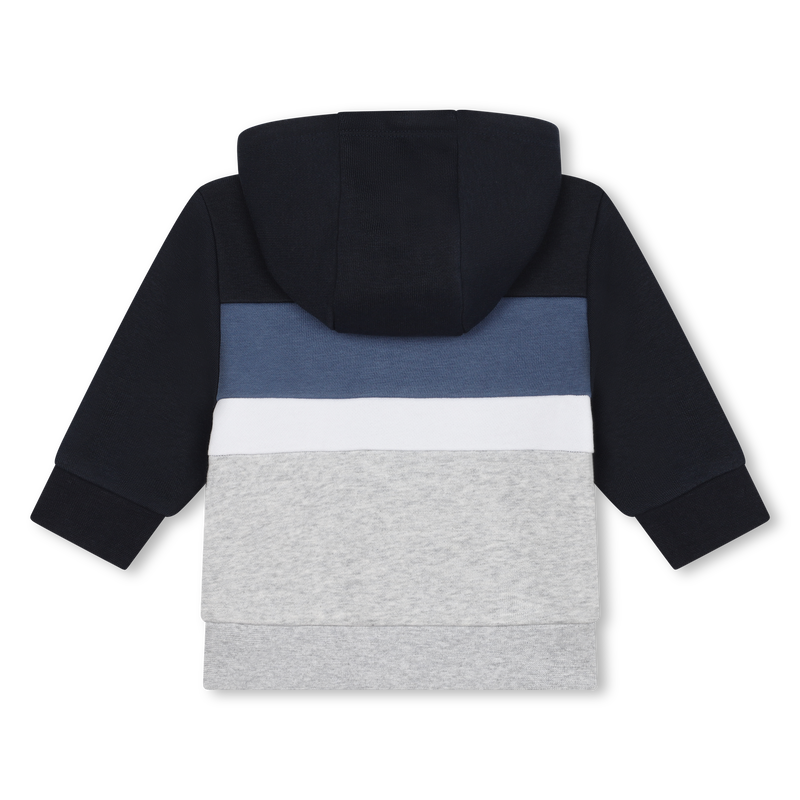 Zip-up fleece sweatshirt BOSS 
                    BOY