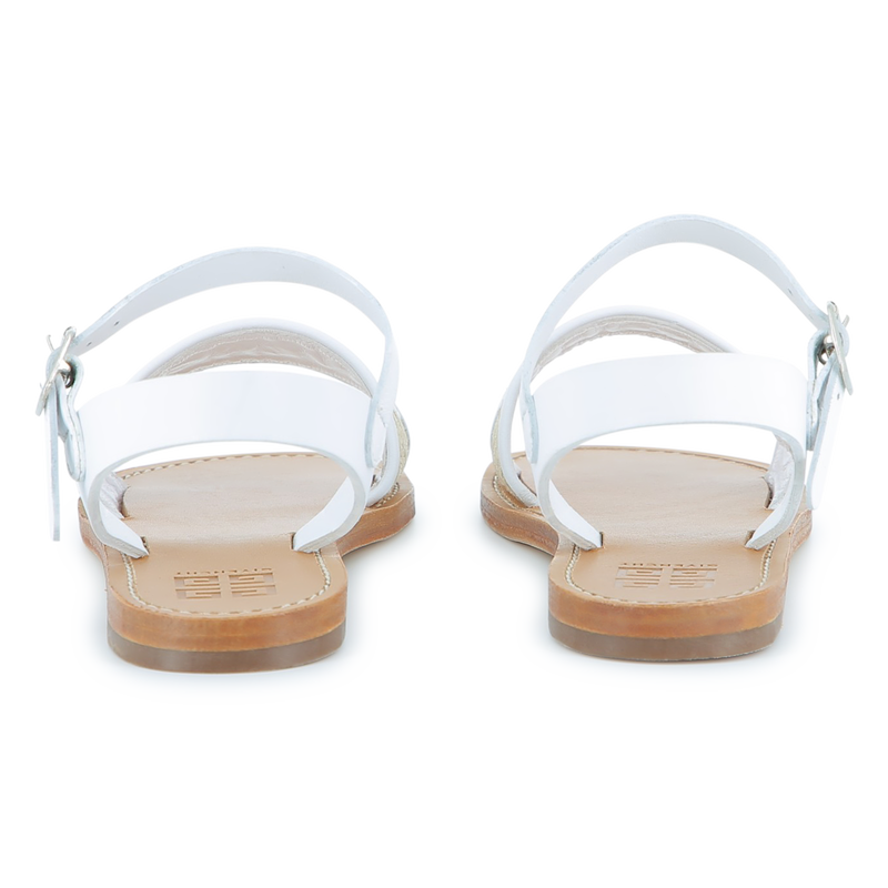 Buckled sandals with leather GIVENCHY 
                    GIRL