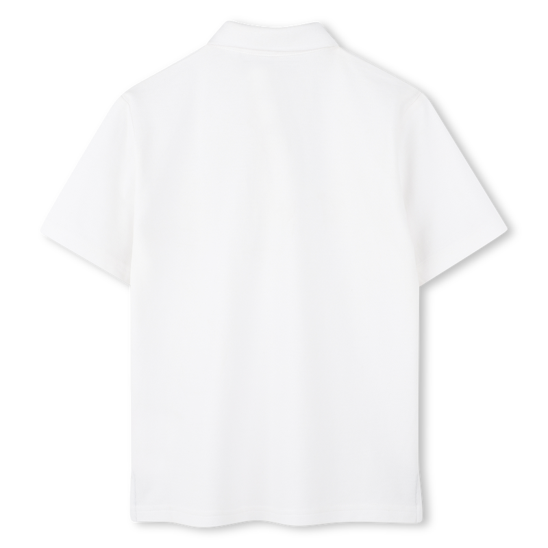 Plain polo with logo on chest TIMBERLAND 
                    BOY