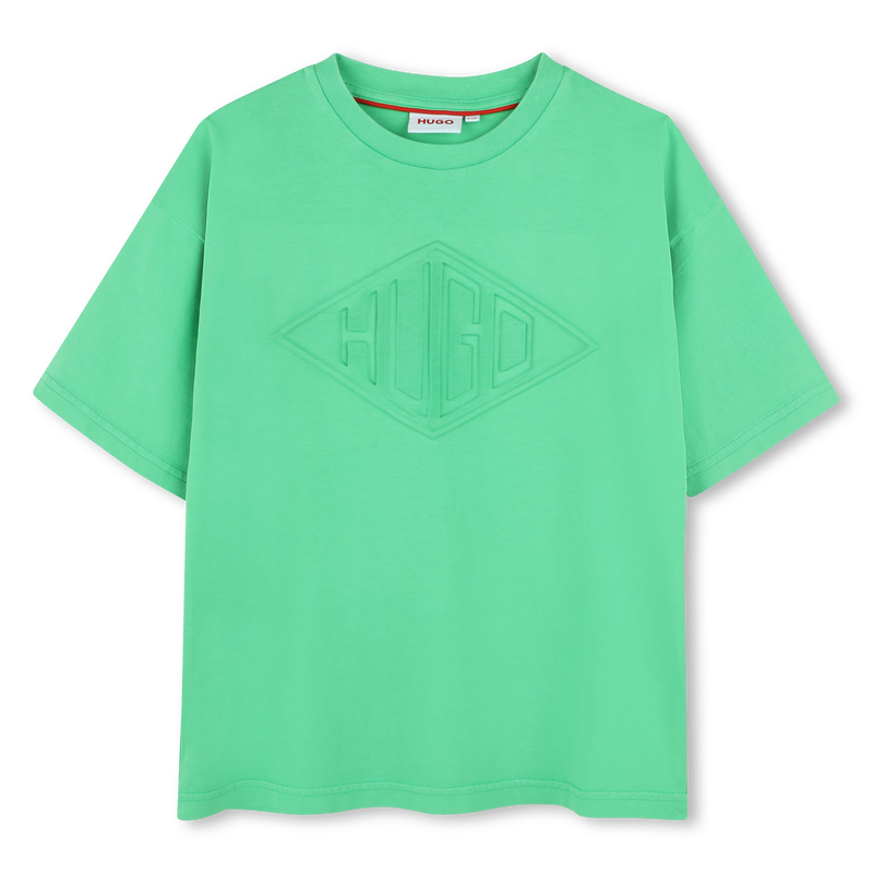 Faded cotton T-shirt HUGO 
                    BOY