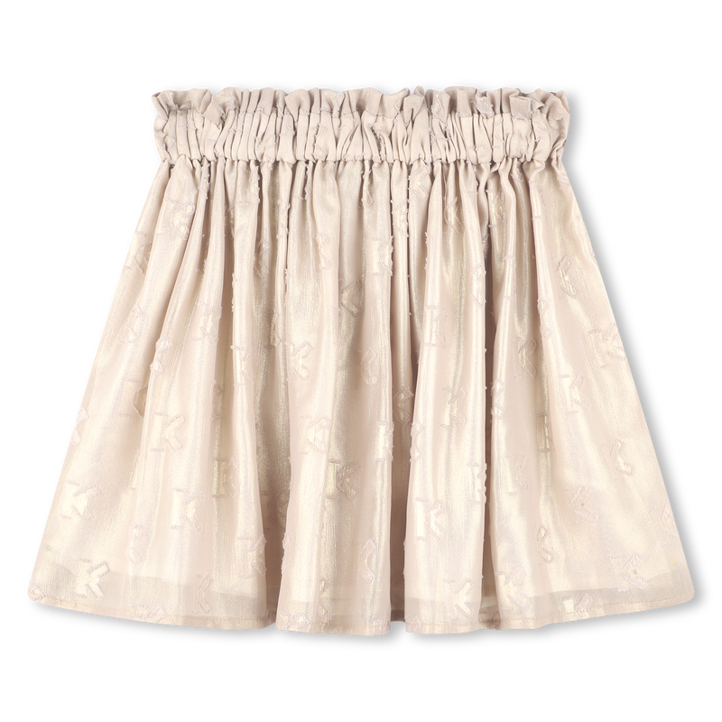 Lamé Jacquard Skirt KENZO KIDS 
                    GIRL