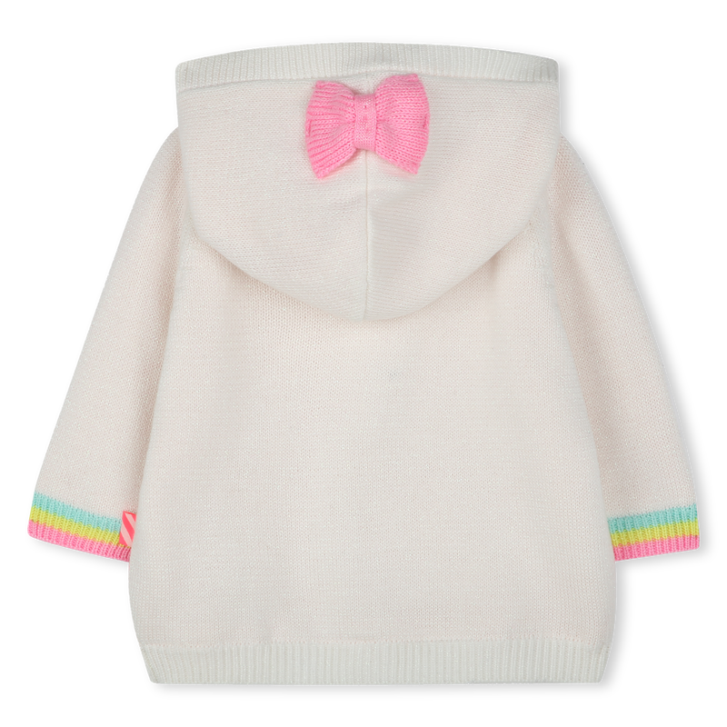 Hooded cotton coat BILLIEBLUSH 
                    GIRL