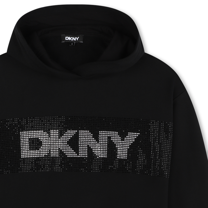 Hooded Fleece Dress DKNY 
                    GIRL