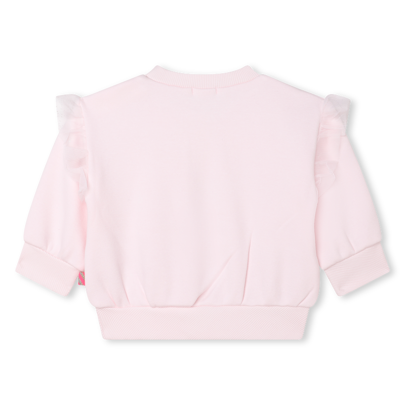 Sequined ruffle pullover BILLIEBLUSH 
                    GIRL