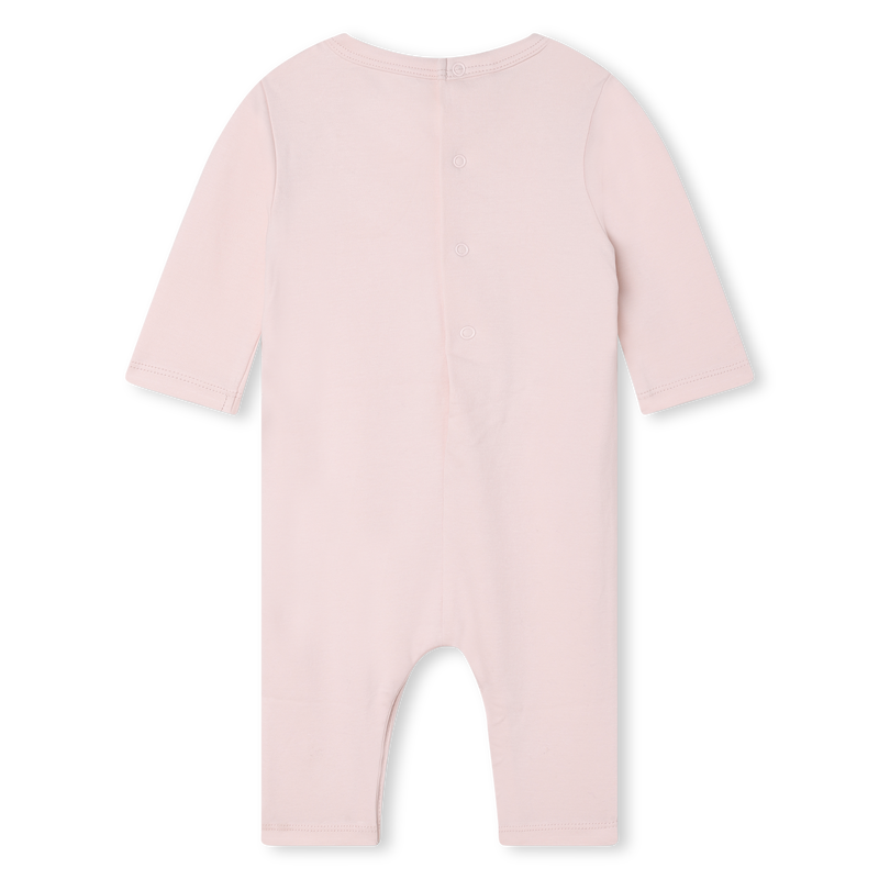 Printed cotton romper KENZO KIDS 
                    GIRL