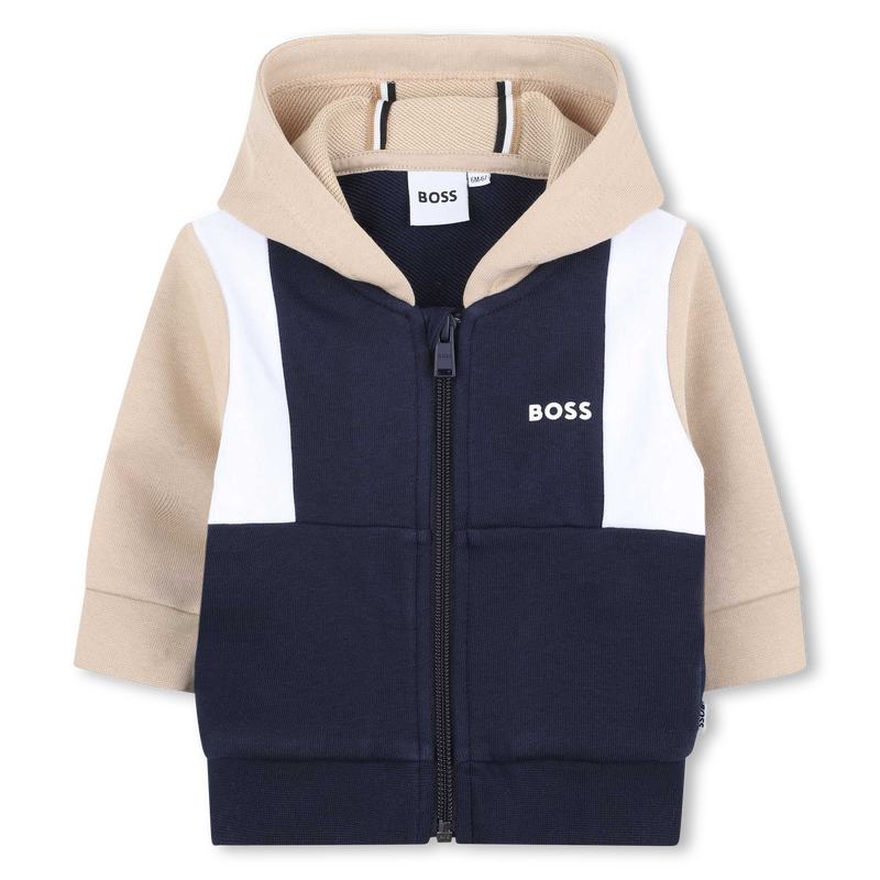 Zipped fleece sweatshirt BOSS 
                    BOY