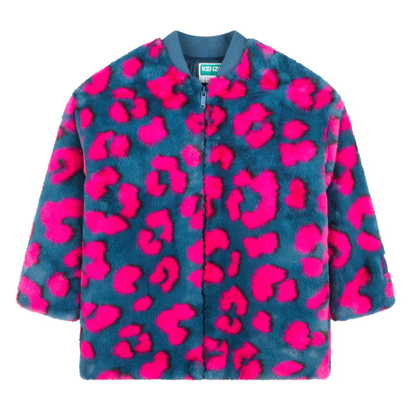 Fleece Coat KENZO KIDS 
                    GIRL