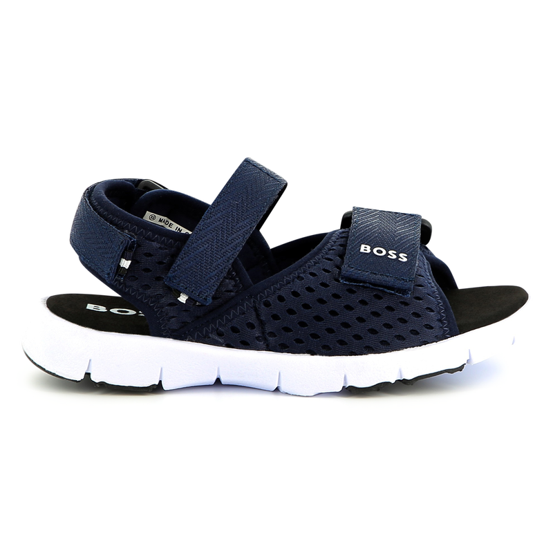 Velcro canvas sandals BOSS 
                    BOY