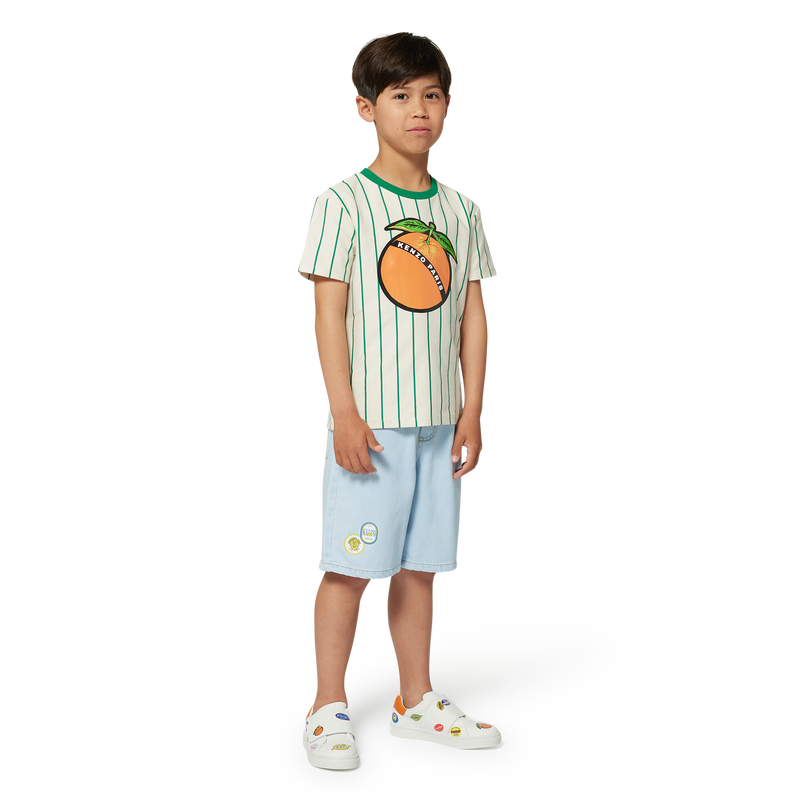 Short-sleeved cotton T-shirt KENZO KIDS 
                    BOY