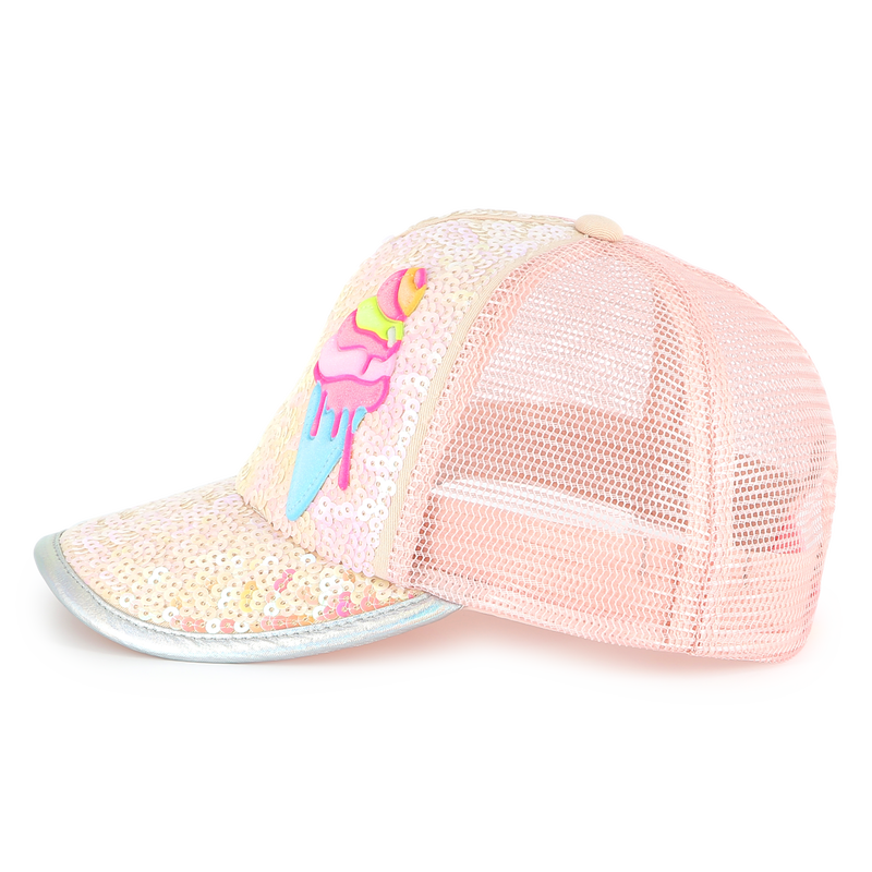 Sequin cap with ice cream BILLIEBLUSH 
                    GIRL