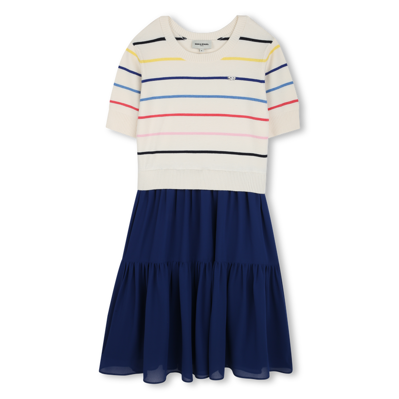 Two-in-one logo dress SONIA RYKIEL 
                    GIRL