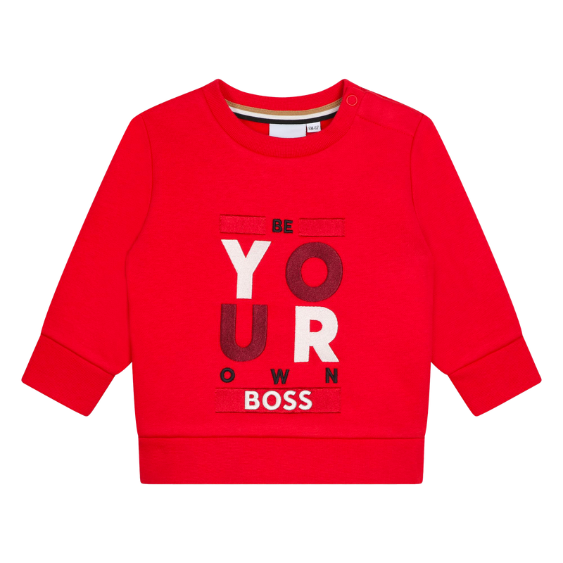 Printed Round-Neck Sweatshirt BOSS 
                    BOY